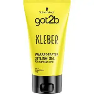 Haargel Got2B Schwarzkopf Kleber, wasserfestes Styling Gel, 150ml
