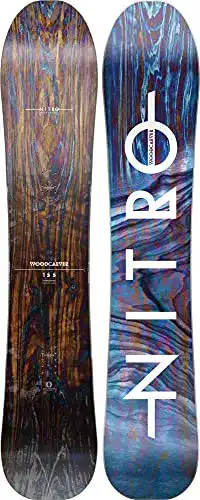 Snowboard Nitro Herren Woodcarver BRD´21 s, Multicolour, 155