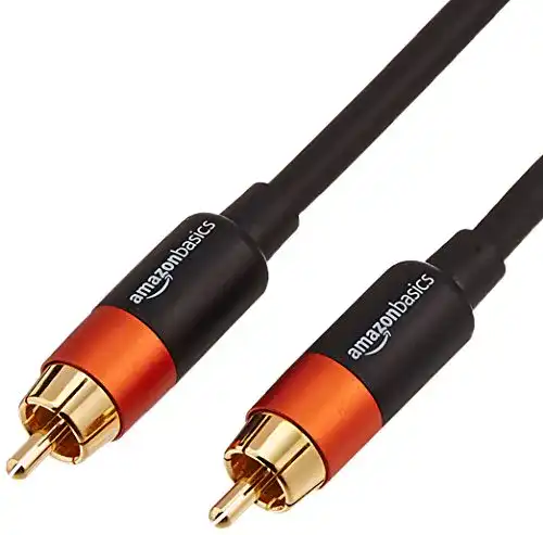 Audiokabel Amazon Basics, Digitales Koaxialkabel, 1,2 m