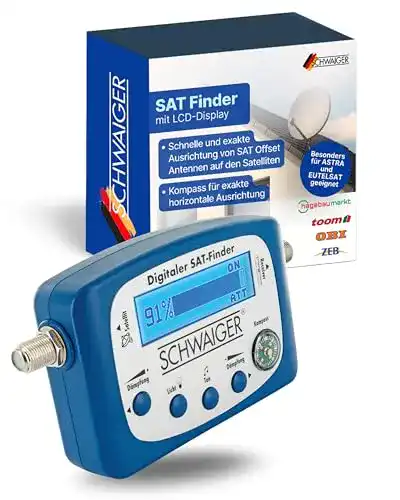 Sat-Finder SCHWAIGER -5170- mit integriertem Kompass