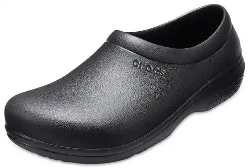 Die beste Crocs Crocs On The Clock Work SlipOn, Unisex Slip-on, Schwarz 2026 Test Bestseller Crocs Crocs On The Clock Work SlipOn, Unisex Slip-on, Schwarz