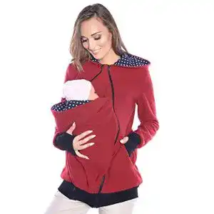 Tragejacke Mija Arts Mija, 3in1, Umstandsjacke/Fleece