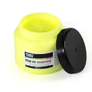 Leuchtfarbe Eventlights NEON UV Farbe gelb – 500 ml – UV
