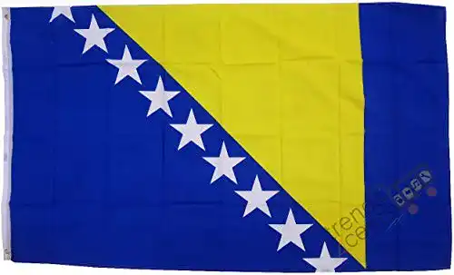 Bosnien-Flagge Buddel-Bini Versand Bosnien-Herzegowina Flagge