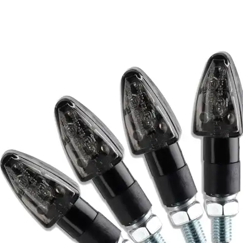 Motorrad-Blinker Germany Motorsports 4x Miniblinker universal