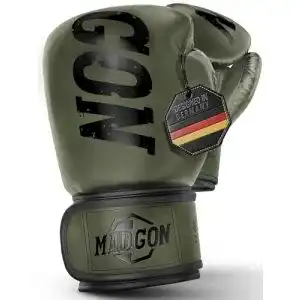 Boxhandschuhe MADGON Martial aus bestem Material inkl Beutel!