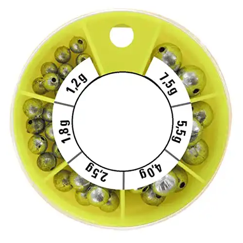 Die beste Angelblei STMK Lochblei Sortiment Dose, 6 vers. Größen, 120 g 2026 Test Bestseller Angelblei STMK Lochblei Sortiment Dose, 6 vers. Größen, 120 g