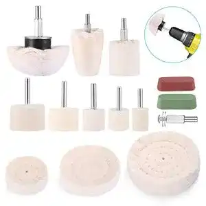 Polieraufsatz Akkuschrauber Heatigo Polierscheibe, 11 pcs