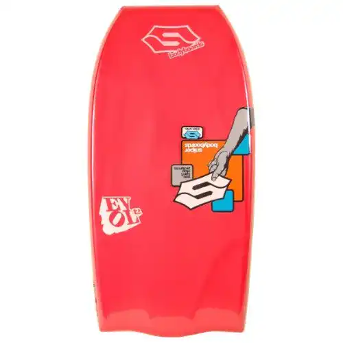 Bodyboard Sniper Evol 42”, rot/weiß, 108×53,3×5,7 cm, 20512