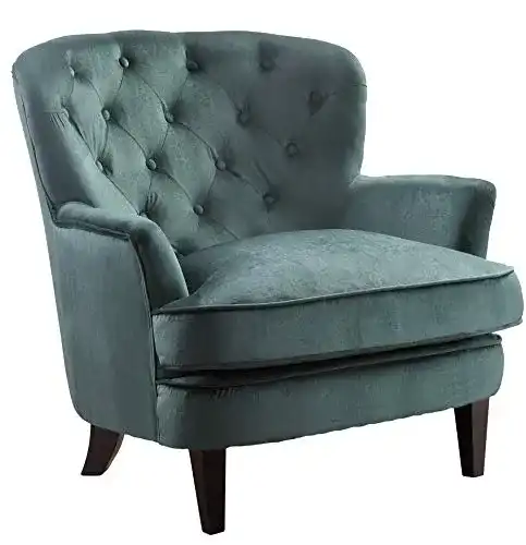 Lounge-Sessel Atlantic Home Collection Leo, Holz, Waldgrün