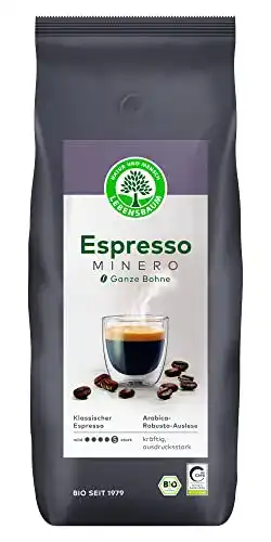 Bio-Kaffee Lebensbaum Espresso Minero, Bohne, 1 kg