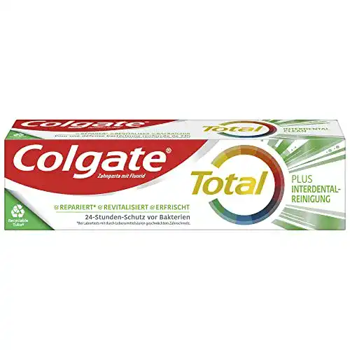 Zahnpasta gegen Zahnstein Colgate Zahnpasta Total Plus