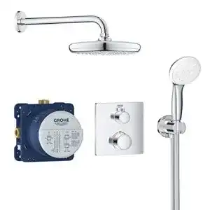 Unterputz-Duschsystem Grohe Grohtherm, mit Tempesta 210