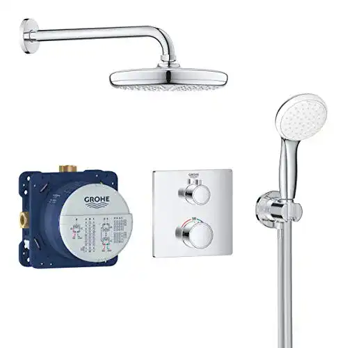 Unterputz-Duschsystem Grohe Grohtherm, mit Tempesta 210