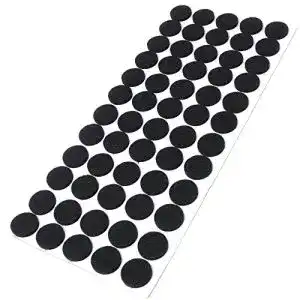 Filzgleiter Adsamm ® | 60 x /Ø 20 mm/Schwarz/rund / 3.5 mm