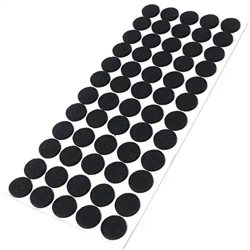 Filzgleiter Adsamm ® | 60 x /Ø 20 mm/Schwarz/rund / 3.5 mm