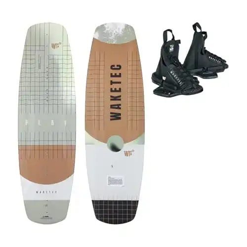 Wakeboard WAKETEC Set Play mit Onset Bindung, 134 cm 139 cm