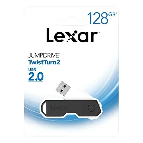 Die beste Lexar-USB-Stick Lexar JumpDrive TwistTurn2 USB-Stick, 128 GB 2026 Test Bestseller Lexar-USB-Stick Lexar JumpDrive TwistTurn2 USB-Stick, 128 GB