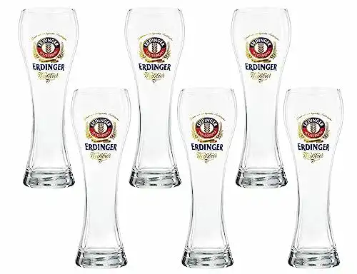 Biergläser Erdinger GLÄSER Set 6er 0,5 Liter NEU