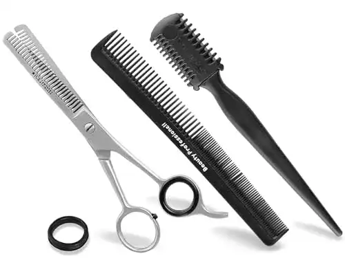 Effilierschere InstrumenteNrw Set 13,97 cm – 5.5 Zoll Effilierkamm