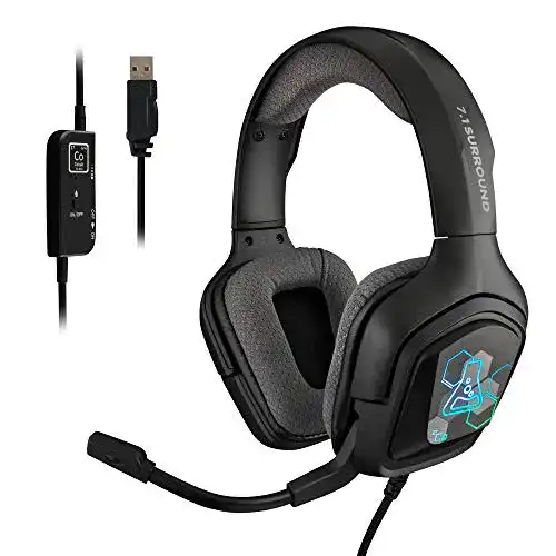 7.1-Headset THE G-LAB Korp Cobalt 7.1-7.1 Surround-Sound