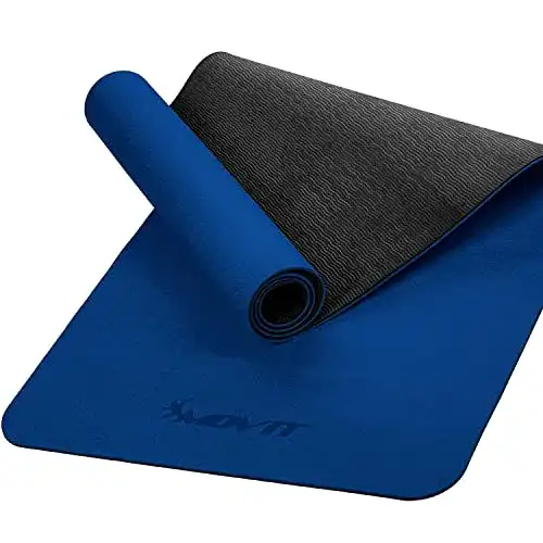 Yogamatte XL Movit XXL TPE Pilates Gymnastikmatte, Yogamatte