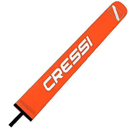 Tauchboje Cressi, Fluoreszierend Orange/Weiß