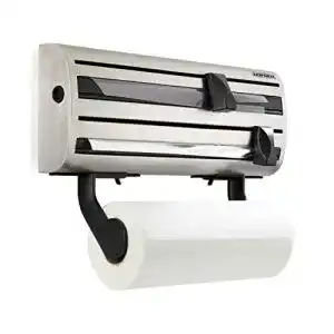 Folienspender Leifheit Wandrollenhalter Parat Royal für 3 Rollen