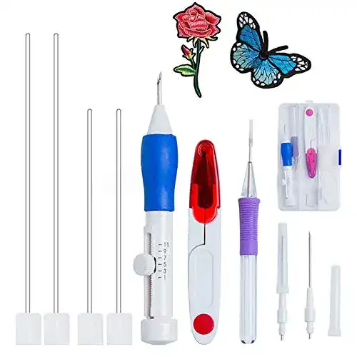 Punch-Needle EUOW Magic Stickstift, Nadelstift-Set