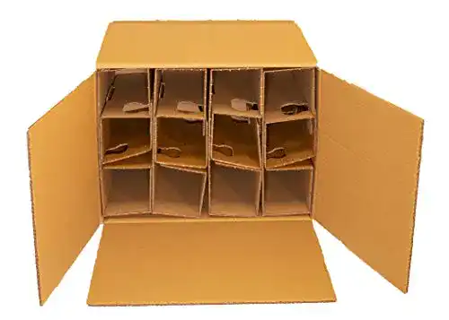 Flaschenkarton Weinkarton für 12 Flaschen DHL u. UPS Zulassung
