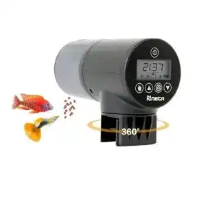 Fischfutterautomat Teich Sneta, 200ml, mit USB-Ladekabel