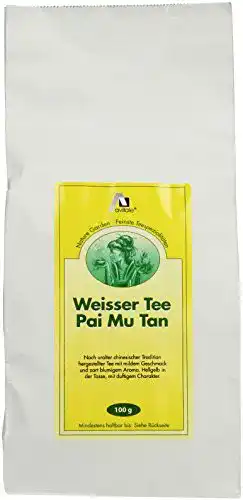 Die beste Weißer Tee Avitale Weisser Tee, Pai Mu Tan, 2 x 100 g 2026 Test Bestseller Weißer Tee Avitale Weisser Tee, Pai Mu Tan, 2 x 100 g
