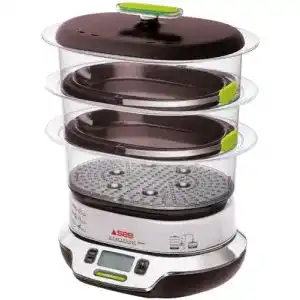 Dampfgarer Seb, VitaCuisine Compact , 3 Dampfkörbe