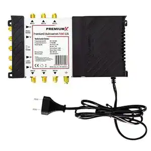 Multischalter PremiumX PXMS 5/6 mit Netzteil Multiswitch