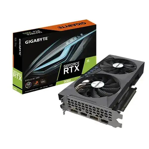 Geforce RTX 3060 Gigabyte Eagle OC 12G (rev. 2.0) NVIDIA 12 GB GDDR6