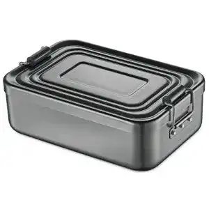 Brotdose Metall Küchenprofi Lunchbox aus Aluminium