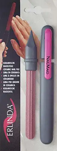 Keramik-Nagelfeile ERLINDA Solingen, NailMaid Keramik, 19 cm