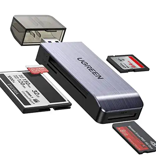 Kartenlesegerät UGREEN USB 3.0, gleichzeitige Auslesung