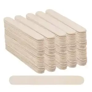 Eisstiele BELLE VOUS Naturbelassene Eisstäbchen Holz zum Basteln
