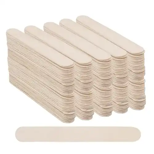 Eisstiele BELLE VOUS Naturbelassene Eisstäbchen Holz zum Basteln