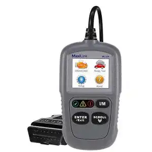 KFZ-Diagnosegerät Autel ML329 OBD2-Diagnosegerät für VW BMW Audi Mercedes etc, 3 Sprache (Deutsche inkl.) verfügbar, KFZ-Auslesegerät Software Free Update, OBD Verlängerungskabel inkl. Dieselmotor kompatibel