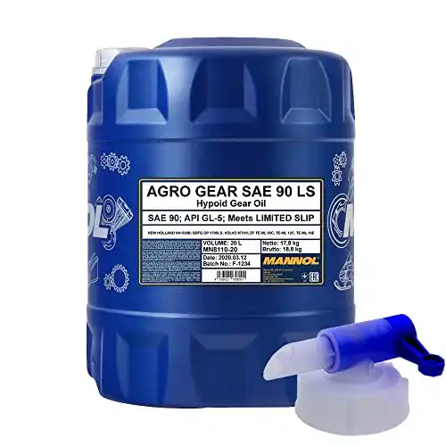 Getriebeöl MANNOL 20 Liter, Agro Gear SAE 90 LS Traktor