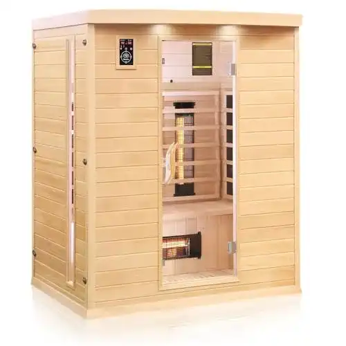 Sauna Dewello Infrarotkabine PIERSON 160×105 DUAL-THERM