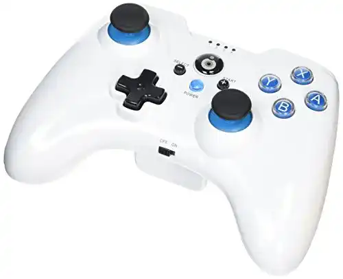 Wii-Controller BigBen Joypad wireless in Weiss für die WiiU