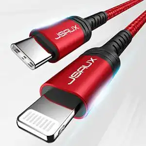Lightning-auf-USB-C-Kabel JSAUX USB C auf Lightning Kabel 1.8M