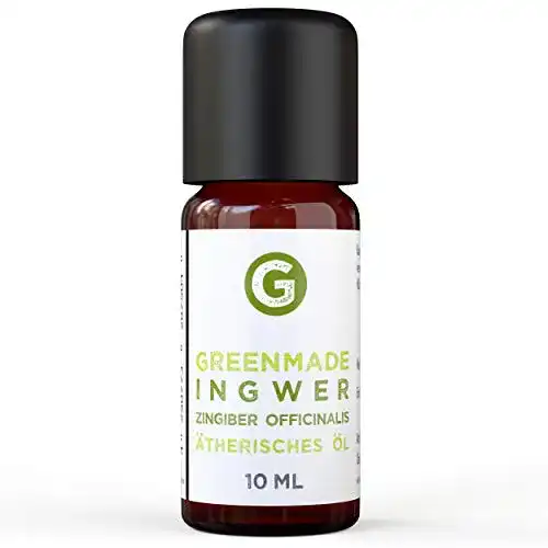 Ingweröl greenstyle Ingwer Öl, 100% naturreines, ätherisches Öl