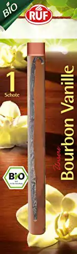 Vanilleschoten RUF Lebensmittelwerk Bio Borbon Vanille, 2.8 g