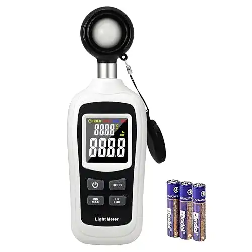 Die beste Belichtungsmesser V·RESOURCING Digital Luxmeter, Tragbar 2026 Test Bestseller Belichtungsmesser V·RESOURCING Digital Luxmeter, Tragbar