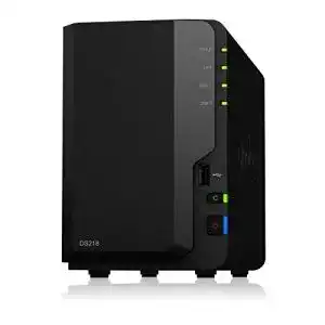 Server Synology DS218 2TB (2 x 1TB WD ROT) 2 Bay Desktop NAS