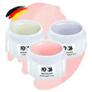 UV-Gel ND24 NailDesign Gel Set, 3 x 15ml